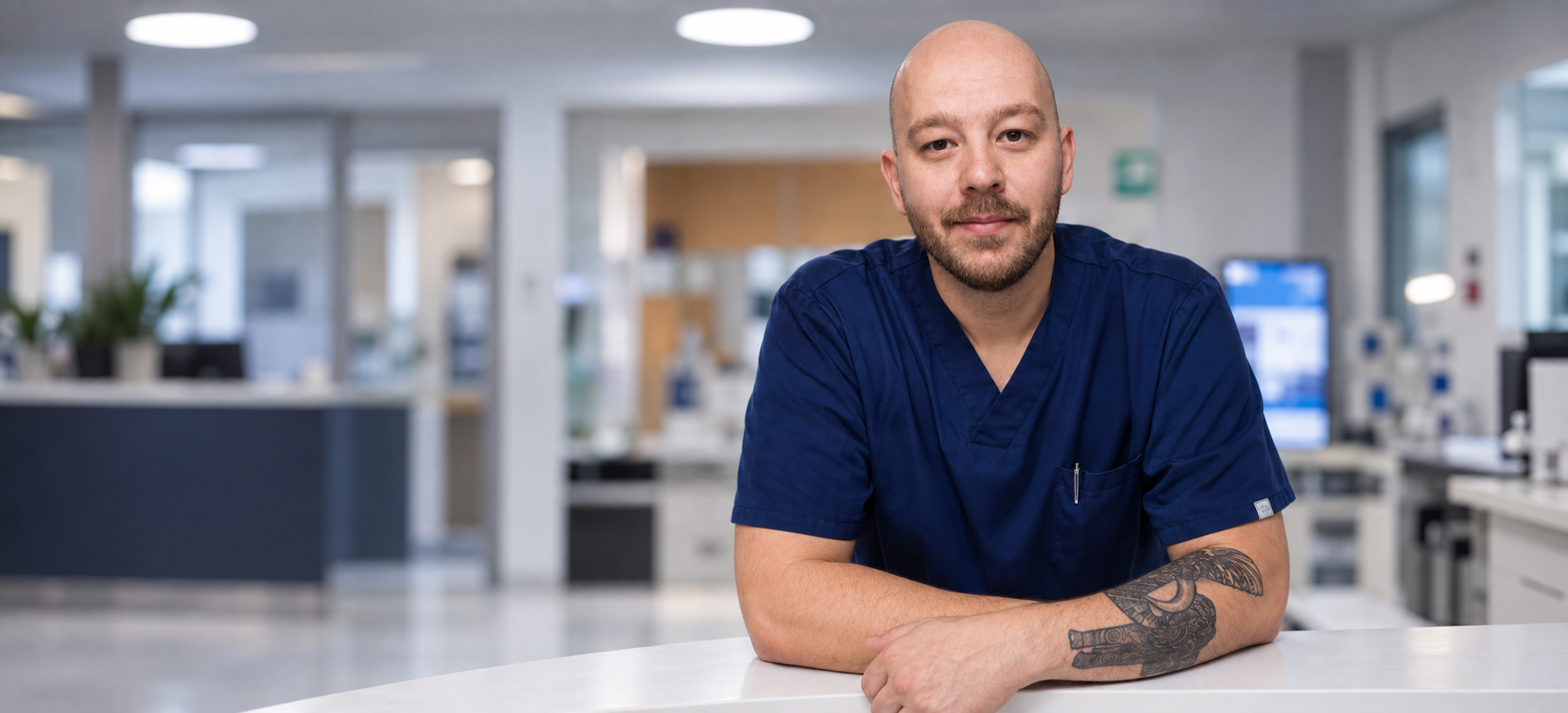 Kai Müller, Gründer von Perso SOS und Pflegefachkraft